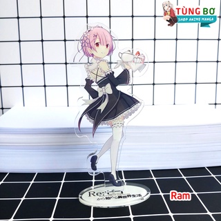 [Standee] Tượng Mica Anime Re zero