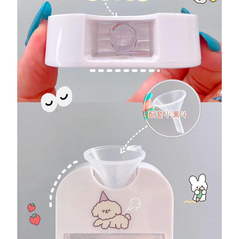 [Hàng mới về] Chai đựng nước hoa bằng nhựa trong suốt dung tích 38ml tiện dụng