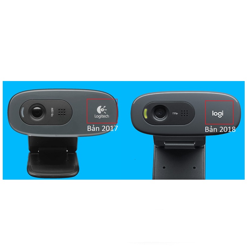 Webcam Logitech HD C270 màn hình rộng gọi video chất lượng HD 720p