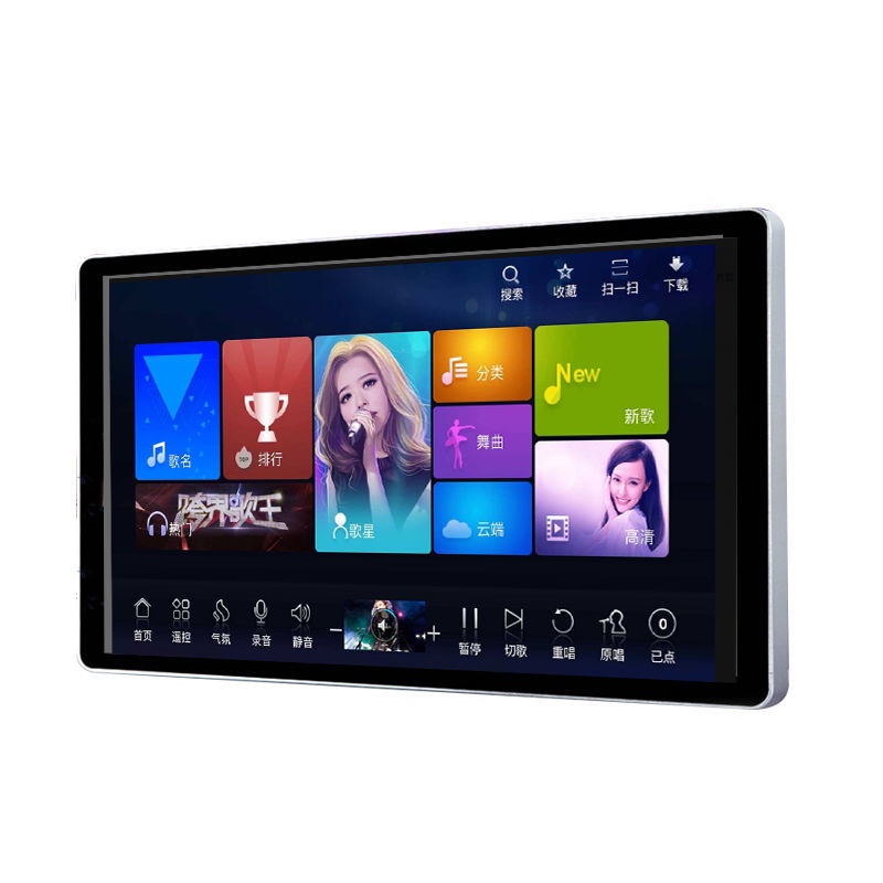 Màn hình cảm ứng hồng ngoại 22-inch màn hình VOD 19-inch Máy chơi game KTV karay VOD and Win/bài hát