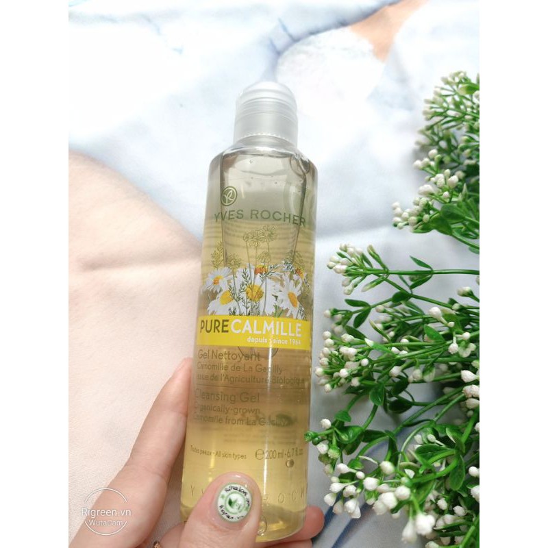 Sữa rửa mặt tẩy trang 200 ml Pure Calmille Yves Rocher