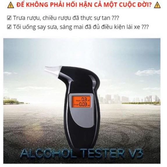 Máy Đo Nồng Độ Cồn - Chính Xác - Độ Nhạy Cao-Giá Rẻ Nhất Thị Trường Chính hãng Hot