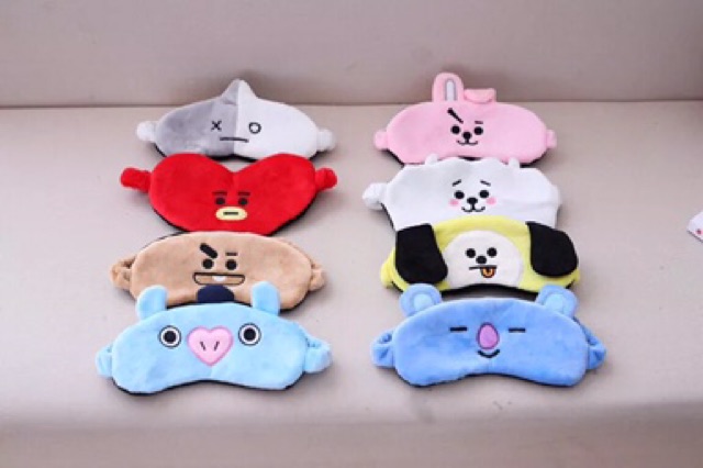 Băng đô + bịt mắt BT21