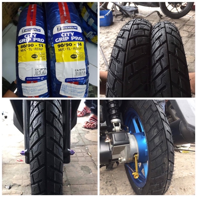 VỎ  XE MICHELIN CITY GRIP PRO đủ sezi