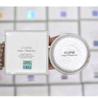 Sale 09/09 Phấn Phủ Ngọc Trai Siêu Mịn Geo Lamy sempre Happy & Please Pact Auth Korea