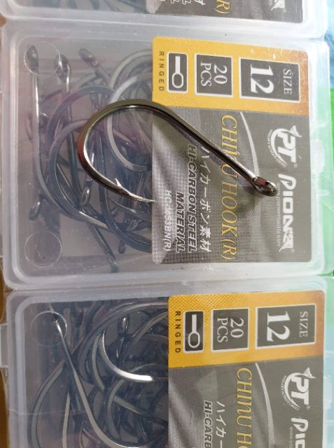 Lưỡi câu CHINU HOOKS PIONEER Size 5 đến12