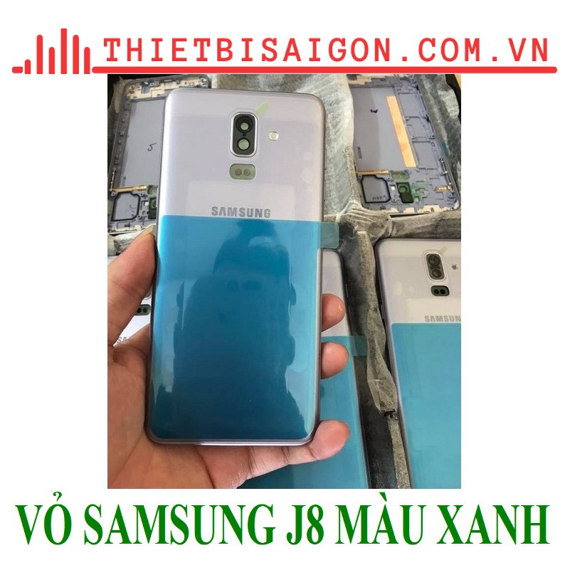 VỎ SAMSUNG J8 MÀU XANH