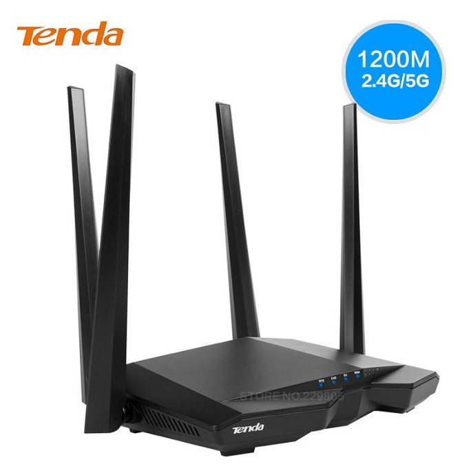 Bộ phát wifi băng tần kép 1200Mbps AC6 Tenda