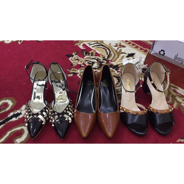Conbo 3 đôi giày size 38