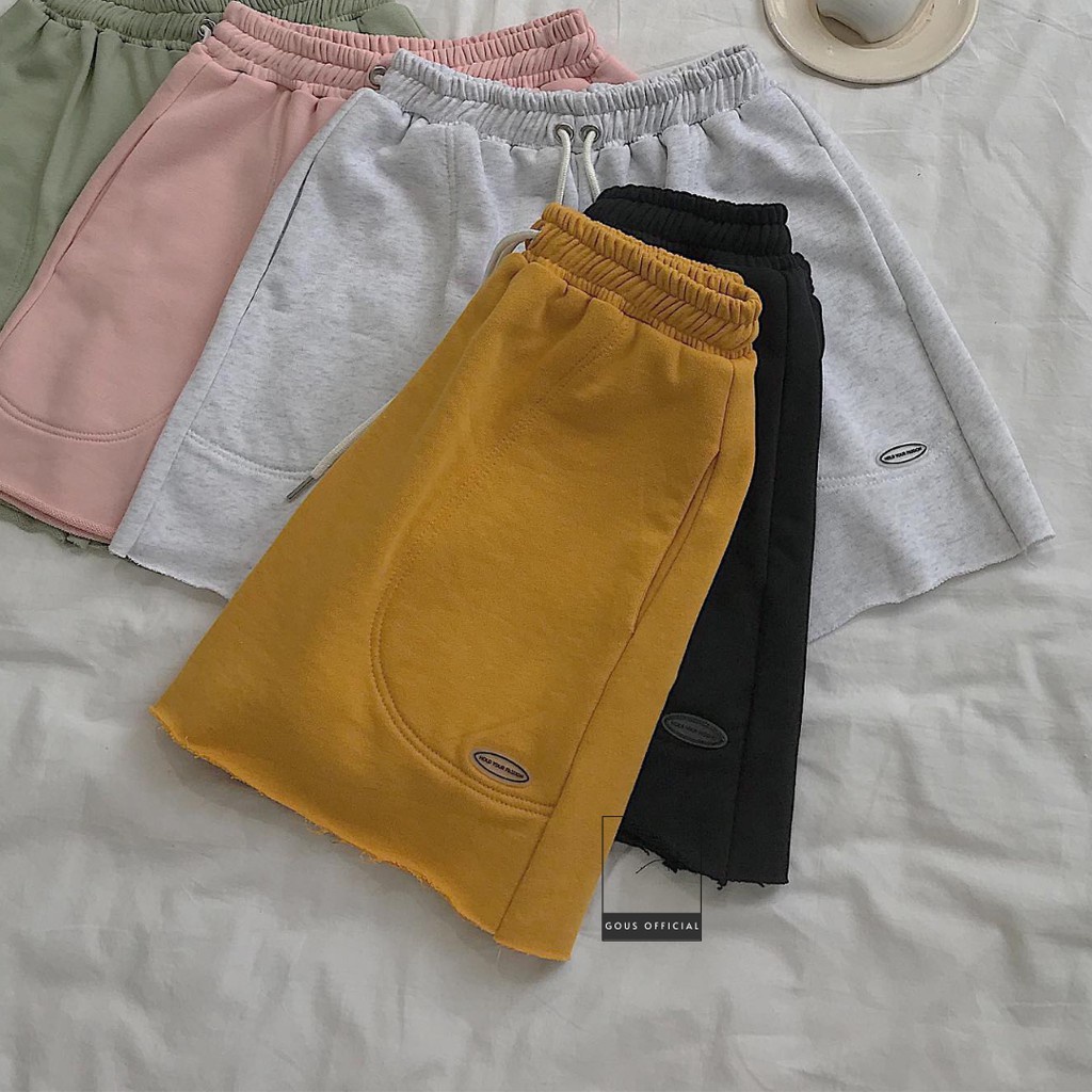 Quần Short Nữ Chất Nỉ Da Cá Siêu Dày Quần Đùi Nữ IKIN Co Rút Thoải Mái Đi Chơi Đi Ngủ Cực Xinh 2773