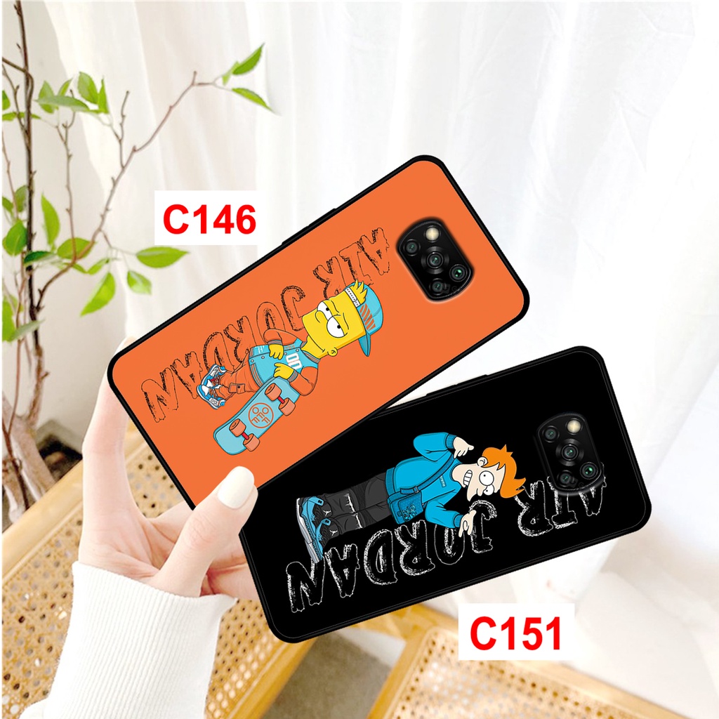 Ốp Xiaomi Poco X3 - X3 Pro in hình airjordan cute ngộ nghĩnh. ốp lưng Xiaomi Poco X3 - X3 Xro chất lượng.