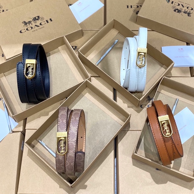 Dây nịt Coach bản 1.5cm