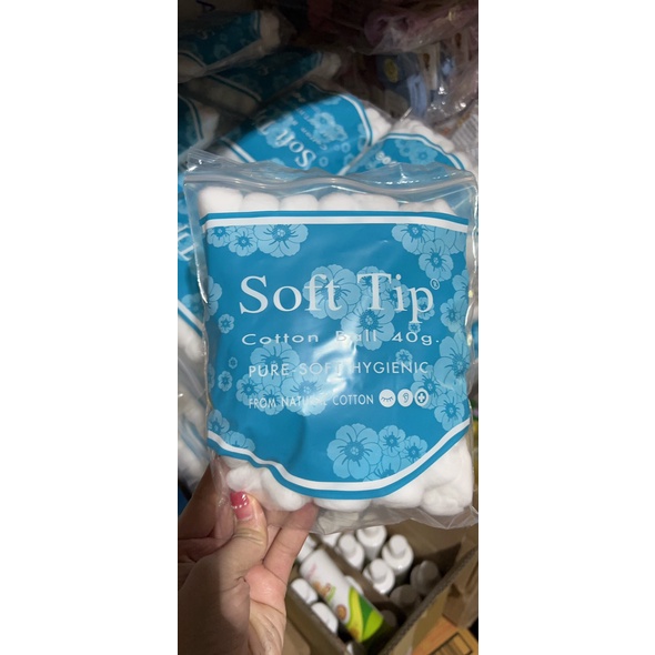 Bông bịt tai, nhét tai cho mẹ sau sinh Softtip gói 40g