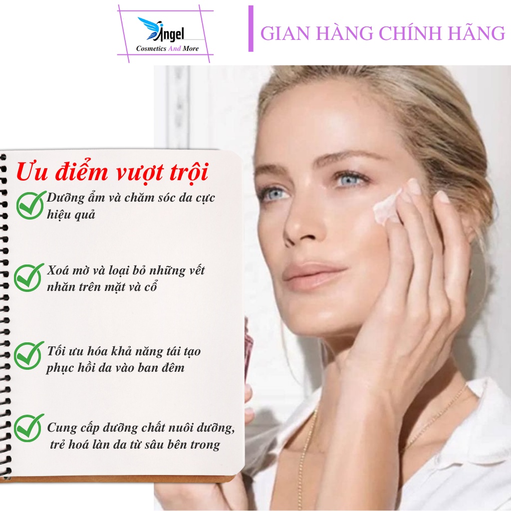 Kem dưỡng nâng cơ săn chắc ban đêm da mặt và cổ  Estee Lauder Resilience dưỡng da chuyên sâu 15ml