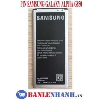 PIN SAMSUNG GALAXY ALPHA G850 [PIN NEW 100%, ZIN ]