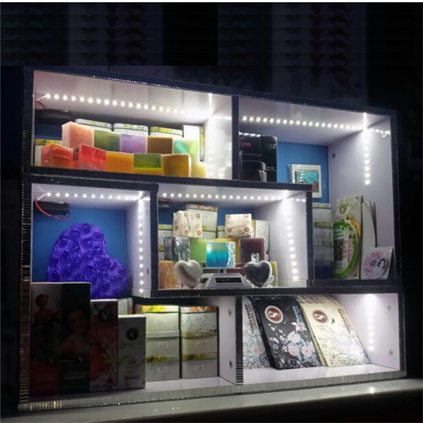 Dây đèn LED DC5V USB SMD3528 1m 2m 3m 4m 5m có công tắc dùng trang trí nền TV phòng ngủ