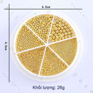 Bi nail, bi úc trang trí móng vàng bạc