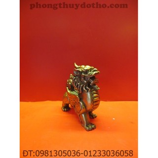 Tỳ hưu đồng cao 13 dài 14 cm -phongthuydotho