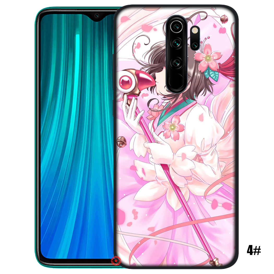 Ốp Điện Thoại Silicon Mềm Hình Thủ Lĩnh Thẻ Bài Sakura Eg29 Cho Xiaomi Redmi Note 8 9 Pro Max 8t 9s 9c