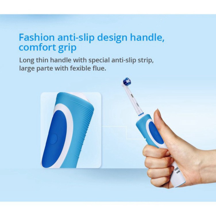 GIÁ KHỦNG 80% [FREESHIP 70K] Bàn chải điện Oral-B Vitality Plus - Tặng kèm nắp đậy đầu bàn chải GIÁ KHỦNG 80%