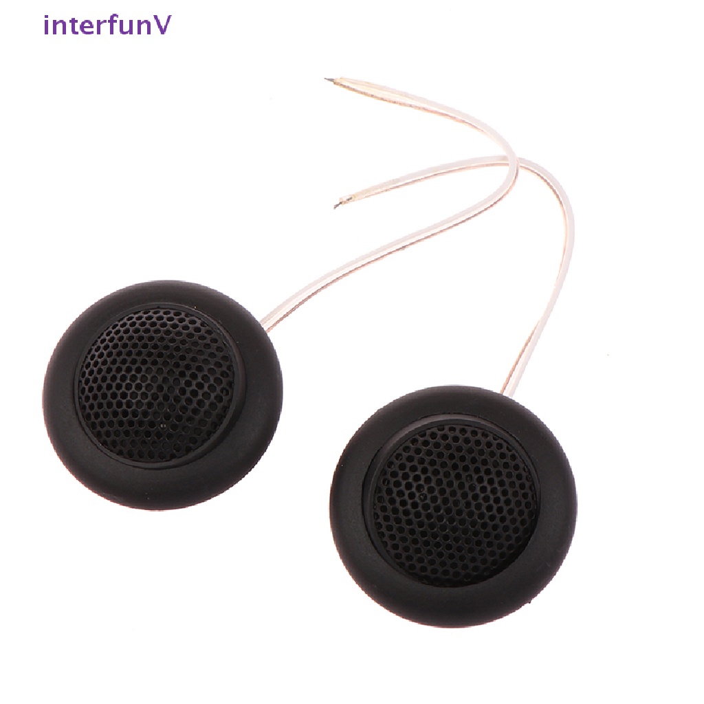 Bộ 2 Loa Hình Vòm Mini Hiệu Quả Cao Cho Hệ Thống Âm Thanh Xe Hơi