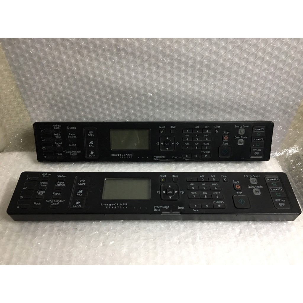 Cụm bàn phím máy in Canon 4870dn - 4750 bóc máy