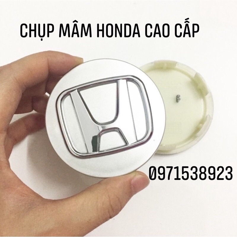 NẮP CHỤP MÂM LAZANG XE HONDA CIVIC CRV ACCORD CITY 2 màu đen và bạc