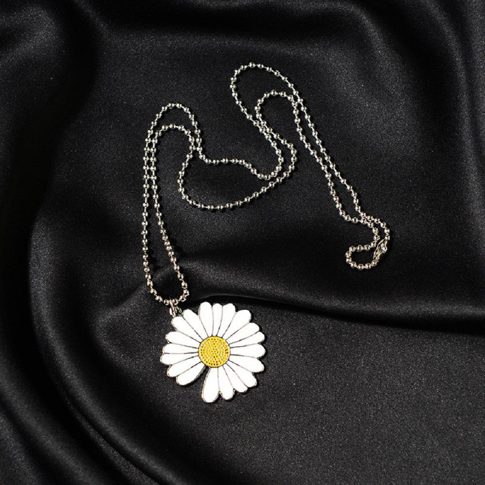EXPEN Vòng cổ Mặt Hình Hoa Cúc Cho Cặp Đôi