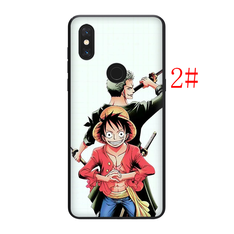 Ốp Lưng Silicone Mềm In Hình Nhân Vật Luffy Gear 2nd Cho Xiaomi Mi 6 / 8 / 9 / Se / 10 Lite / Pro