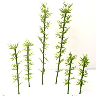 Bộ 3 Cây trúc giả trang trí nhà mô hình - Công viên