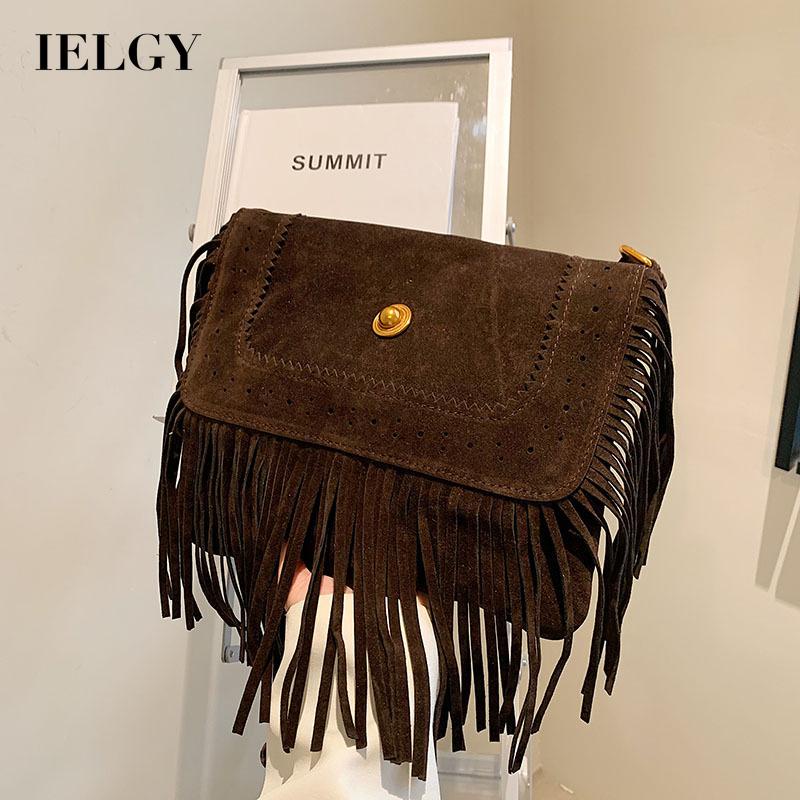 IELGY Túi tote Đeo Vai Sức Chứa Lớn Phong Cách Cổ Điển Thời Trang Cho Nữ