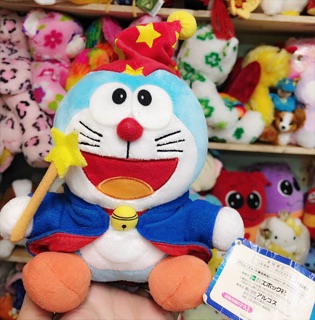 Gấu bông Doremon cầm đũa phép