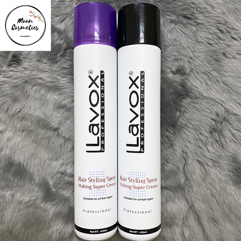 Keo Xịt Tóc Giữ Nếp Lavox 420ml