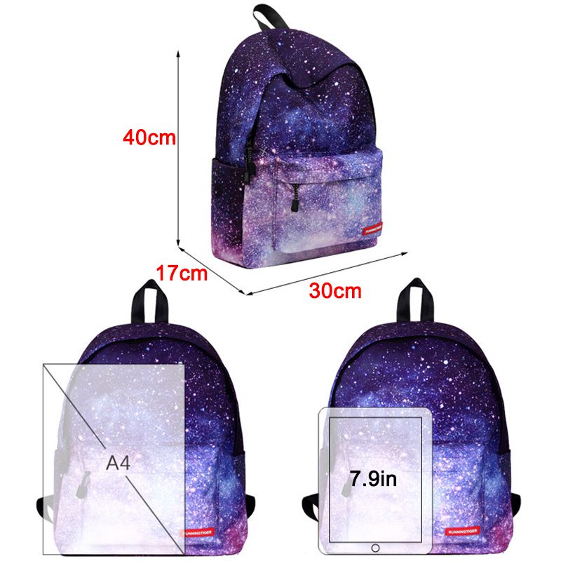 Ba Lô Galaxy Cho Nữ 15.8 ''