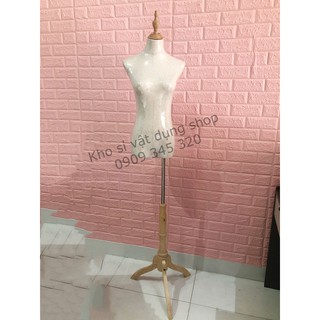 Manocanh Nữ Không Tay Chân Gỗ Thật