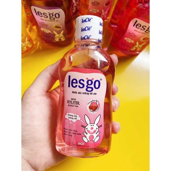 Nước súc miệng trẻ em LESgo 150ml