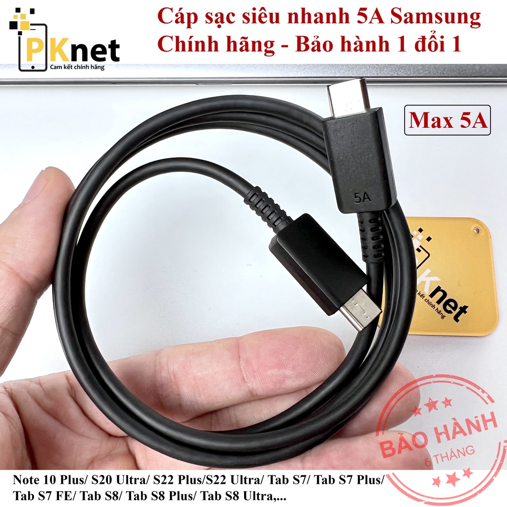 Cáp sạc 5A Samsung CHÍNH HÃNG