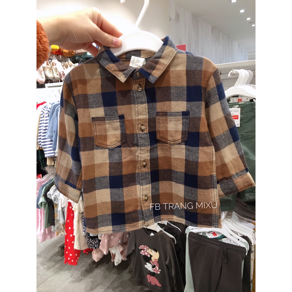Áo sơ mi bé trai HM Auth (H&amp;M AUTH)