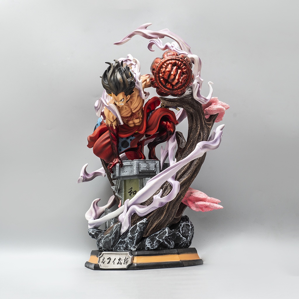 Mô hình One Piece Luffy Gear 4 Snake Man cao 40cm nặng 3,6kg mô hình One Piece Figure Luffy băng Mũ Rơm Haki Shop