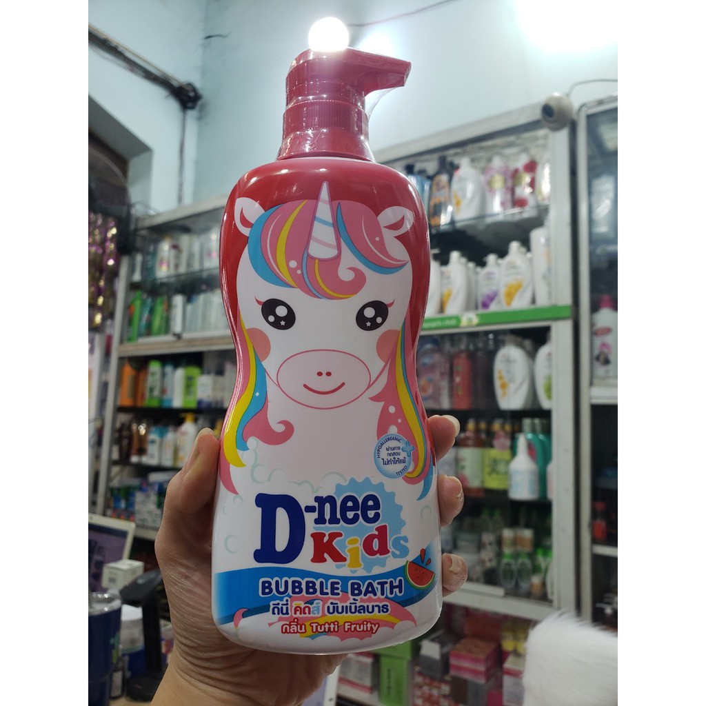 Sữa tắm gội Dnee Kid hình con ngựa cho bé 400ml Thái Lan