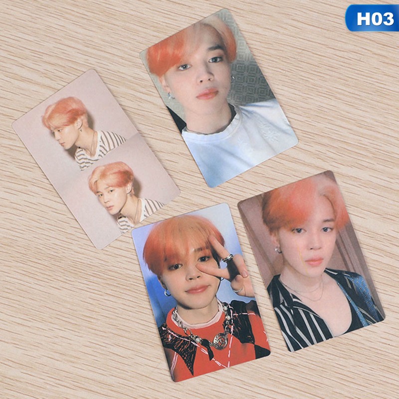1 / 4 Tấm Thẻ In Hình Các Thành Viên BTS