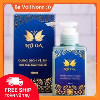 Dung Dịch Vệ Sinh Nữ Oa - 100% Thảo Dược Thiên Nhiên , nấm, ngứa, hôi, se khít - Đông Y Vũ Đức, 100ML