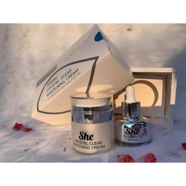 Trọn dưỡng trắng, phục hồi da cao cấp SHE.