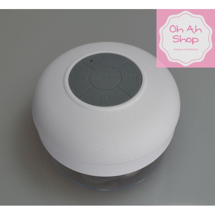 🍓 Loa bluetooth không dây chống nước gắn tường, nhà tắm tặng kèm miếng dán stick