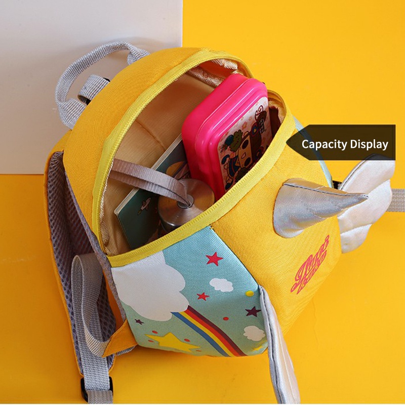 Ba Lô Mini Chống Thất Lạc Hình Kỳ Lân Dễ Thương Dành Cho Các Bé Mẫu Giáo