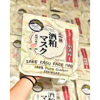 Mặt nạ Sake trắng da 33 miếng Nhật Bản
