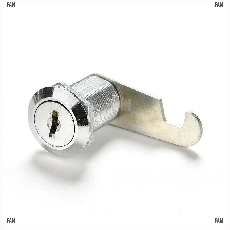 Khoá tủ quần áo kích thước 16mm 20mm 25mm 30mm kèm 2 chìa khoá tiện dụng