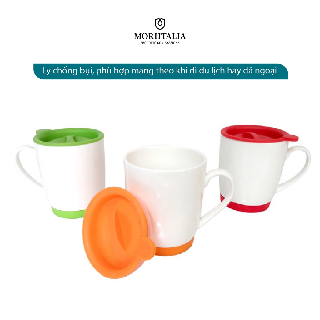 Ly sứ Moriitalia uống nước cao cấp chịu nhiệt độ cao BK08