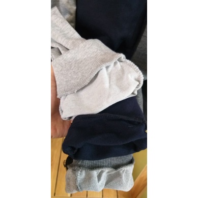 Quần thun dài bo gấu chất cotton da cá size đại cho bé