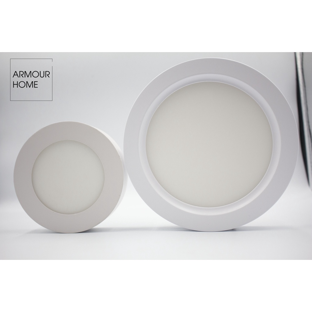 ĐÈN ỐP TRẦN LED NỔI 6W 12W 18W 24W TRÒN / VUÔNG Vàng 4000K, 3200K (HỖ TRỢ SHIP HỎA TỐC DƯỚI 2 GIỜ TRONG NỘI THÀNH HCM)
